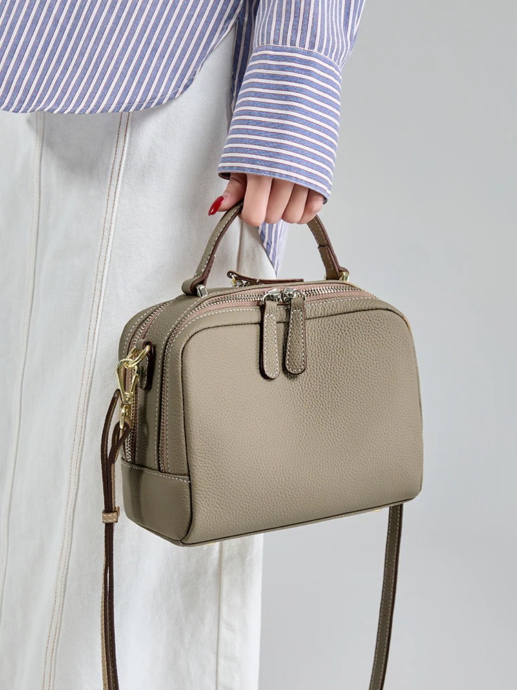 【牛革】レディースバッグ/本革バッグ/ハンドバッグ/2024年新作/ショルダーバッグ/通勤バッグ/斜めがけバッグ/大容量/高級/ファッション/多用途