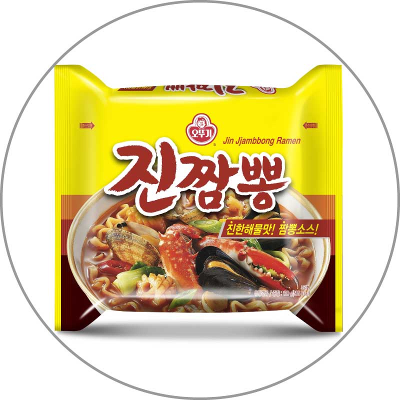 日本最大のブランド オットギ OTTOGI ジンチャンポン （139ｇ）　1個 韓国麺類