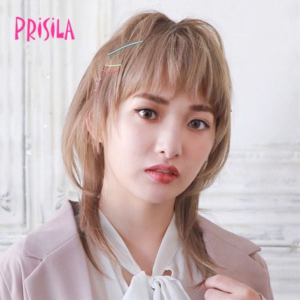 プリシラ グラデーションカラーウィッグネオショートウルフCTA-105耐熱 (送料無料) PRISI