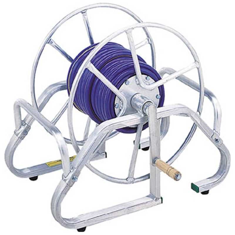 昭和ブリッジ販売　アルミ製ホース巻取機　MA5B