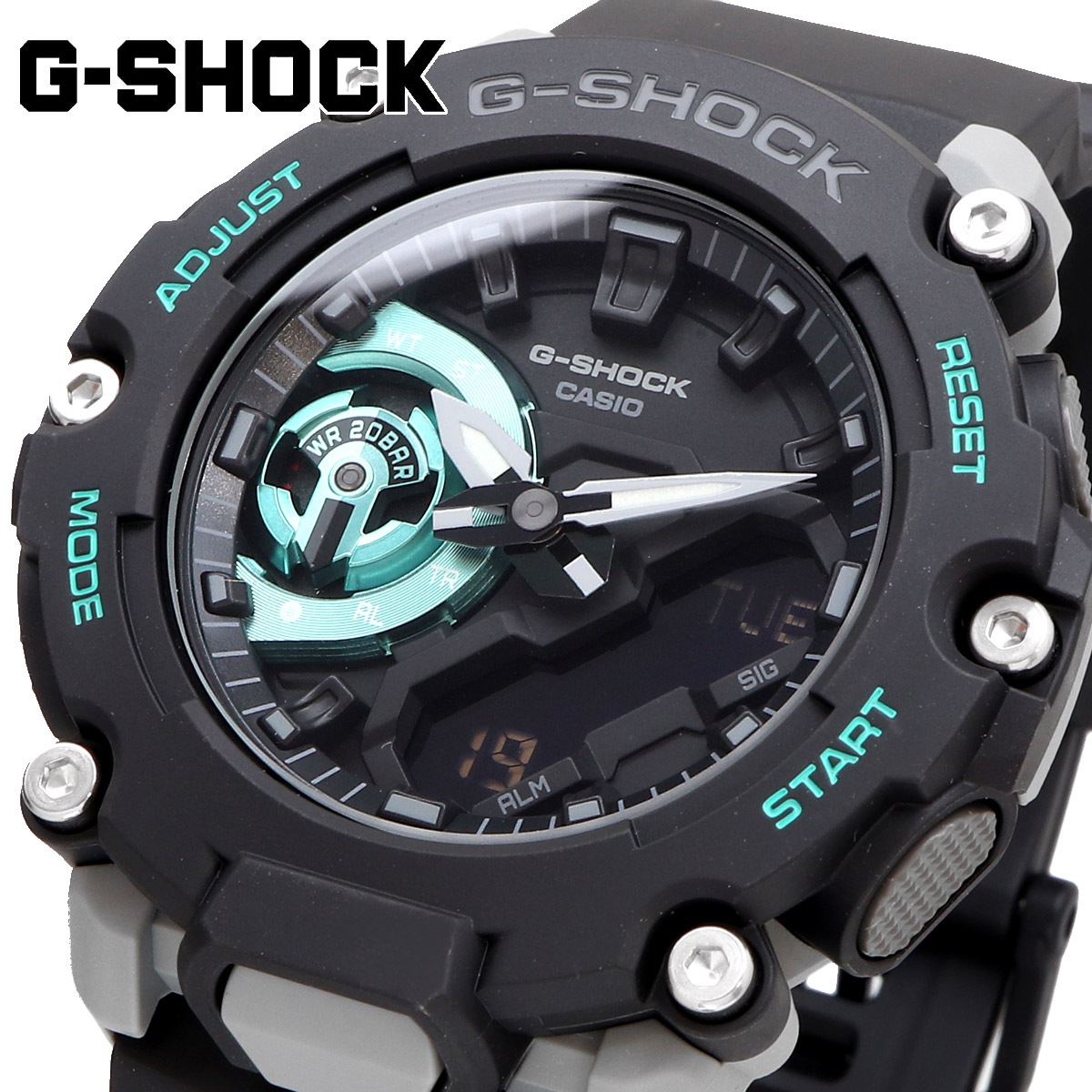 国内最安値！ カーボンコアガード G-SHOCK アーバンアウトドアスタイル GA-2200M-1A メンズ 腕時計