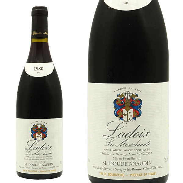 ラドワ ラ マレショード ルージュ 1980 秘蔵限定セラー出し作品 ドゥデ ノーダン社 AOCラドワ ルージュ 驚異の44年熟成作品Ladoix La Marechaude Rouge 19