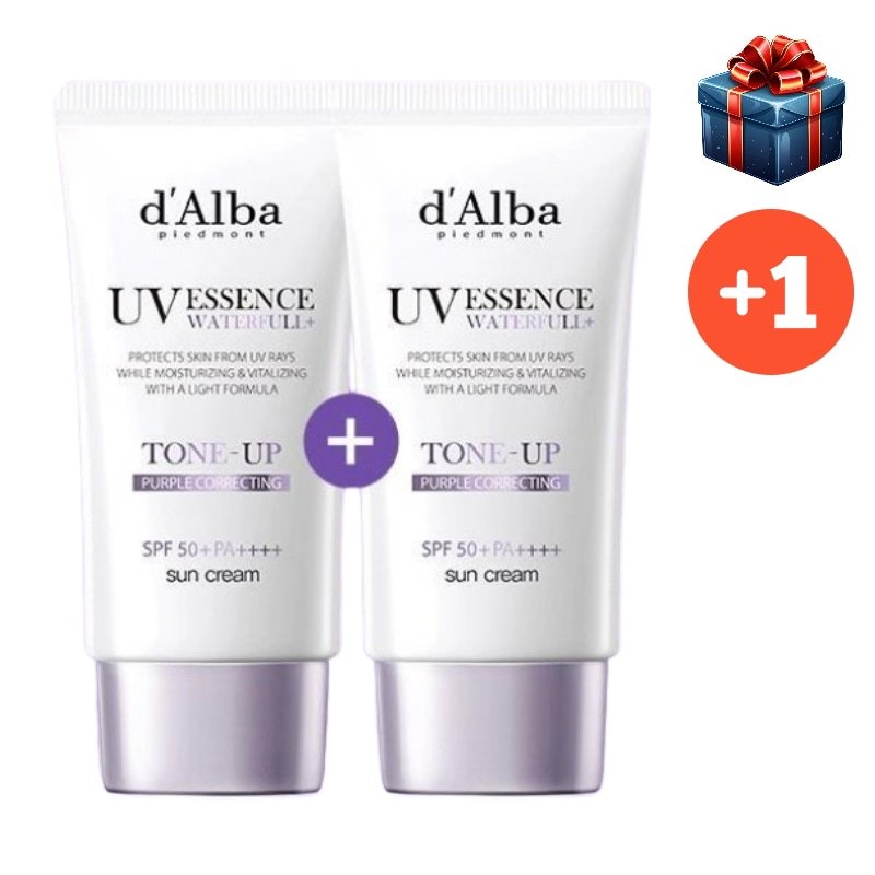 [企画セット1+1] パープル トーンアップ サンクリーム デュオ企画 50ml+50mlビーガン ウォータープール エッセンス 紫外線 遮断剤 韓国化粧品 正規品 活力 生気 水光 紫外線遮断