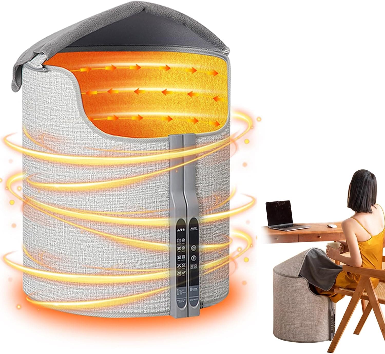 パネルヒーター リモコン操作 ワイド フットウォーマー 電気足温器 電気 足温器 デスクヒーター こたつ 遠赤外線 デスク 下 パネル 暖房器具 省エネ 背中 オフィス デスクワーク足元ヒーターなし