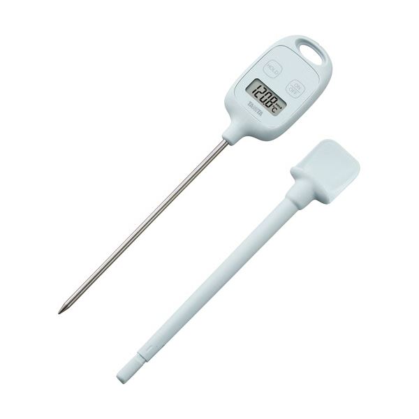 （まとめ）タニタ デジタル温度計 ブルーTT-583-BL 1個[x5セット]