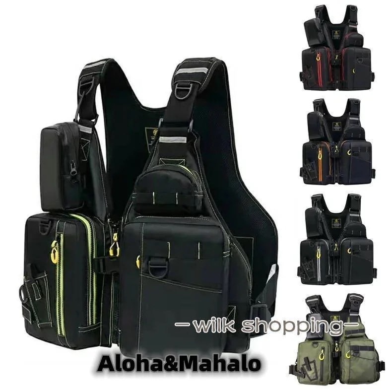 ライフジャケット フローティング ライフ フィッシング 釣りウェア ゲーム 収納ポケット 磯用 防撥通気 軽く便利保護 CE認証あり