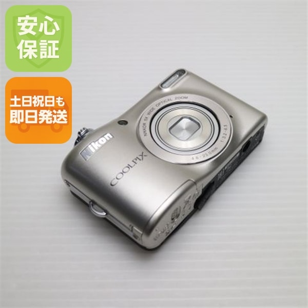 新品同様 COOLPIX L30 シルバー デジカメ ニコン 99