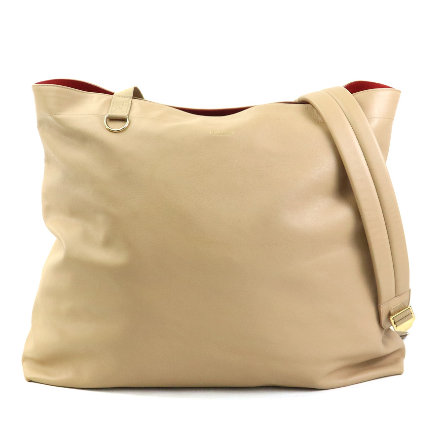 バーバリー BURBERRY ショルダーバッグ レザー ベージュ ユニセックス 56356g