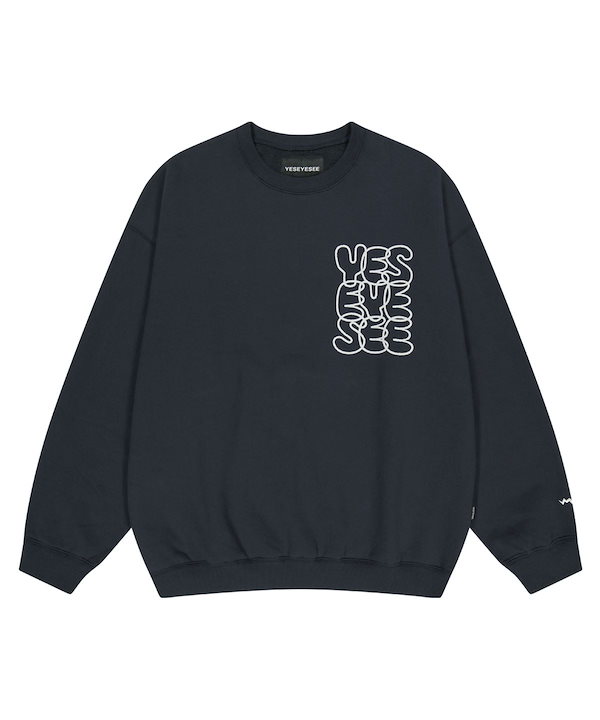 Qoo10 イェスアイシー C-Logo Sweat ニット・セータ