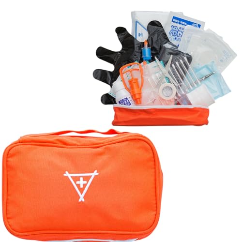 アウトドア 救急バッグ 労働安全衛生規則対応 日本製 品質 フラバ 救急セット 救急グッズ 持ち運び 救急箱 応急手当（ポイズンリムーバー有）