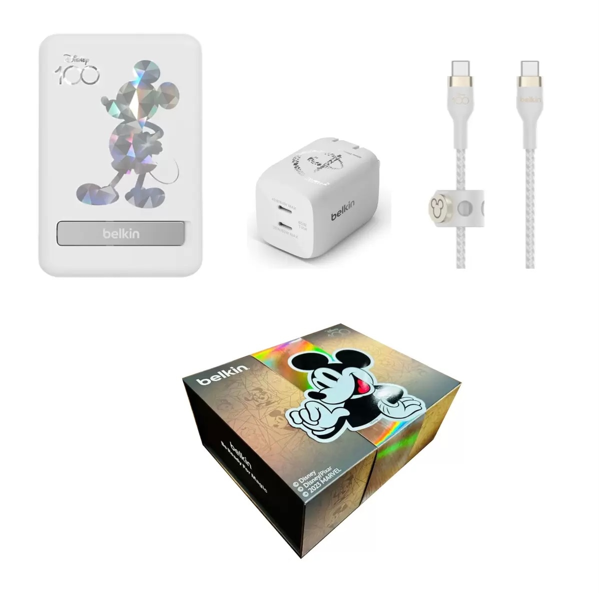 Disney モバイルアクセサリー ギフトボックス 100年限定モデル 新品