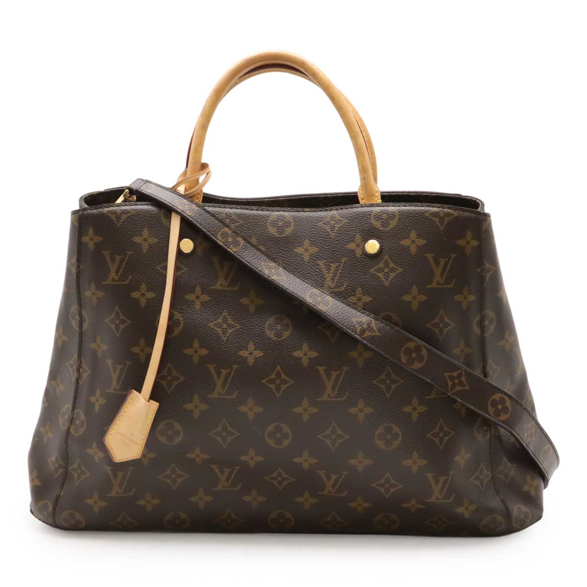 モノグラム モンテーニュGM ハンドバッグ トートバッグ 2WAY ショルダーバッグ セミショルダー M4106 64,900円