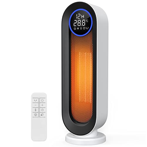 セラミックヒーター【2022年モデル＆ECO恒温運転搭載】暖房器具 省エネ 100*首振り 電気ファ 8,934円