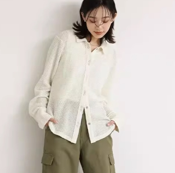 レディース トップス シースルー 編み かわいい 大人可愛い きれいめ シンプル カジュアル 上品 おしゃれ かっこいい レトロ アジアン エスニック エキゾチック こなれ感 ラフ クール モード系 5,314円