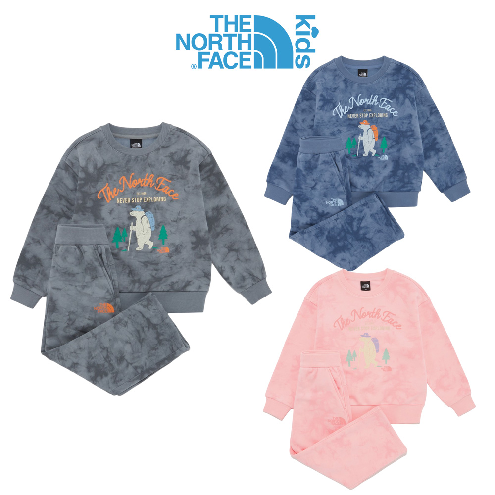 THE NORTH FACE KIDS TRAILMATE SWEAT SET ノースフェイス キッズ 男の子 女の子 かわいい スポーティ カジュアル 保温 上下セットNM5MR60