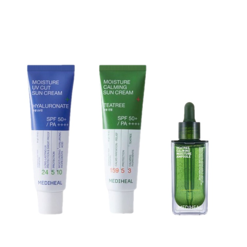 ティーツリーカーミングモイスチャーAP 50ml +水分日焼け止め(ヒアルロン酸+ティーツリー)