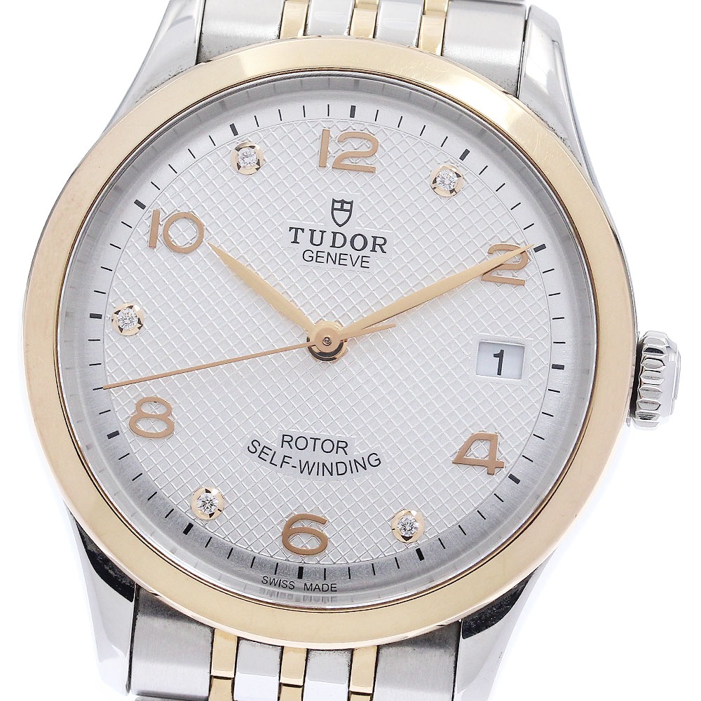 チュードル TUDOR 91451 1926 デイト 自動巻き メンズ 保証書付き_922619【中古】