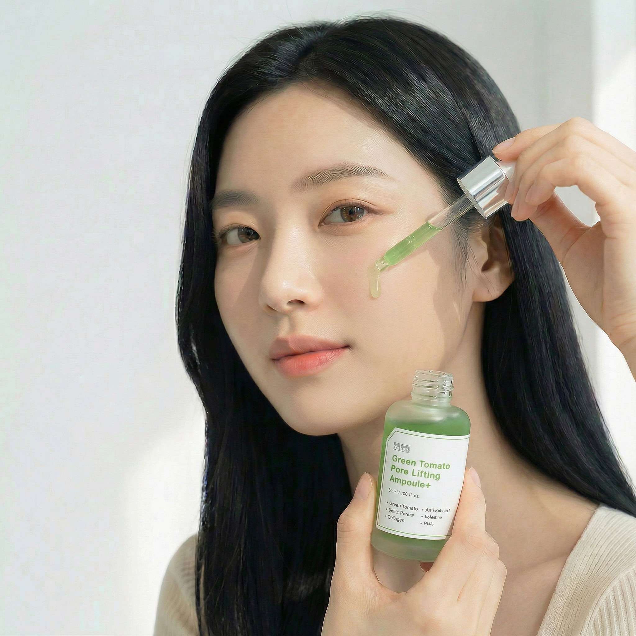 Sungboon Editor 公式 成分エディター グリーントマトフォアリフティング アンプル プラス 75ml+75ml セラム 美容液