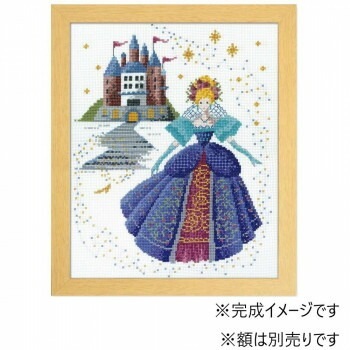 オリムパス クロス/ステッチ刺しゅうキット 夢見る童話の世界 シンデレラ 7521