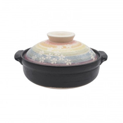 M1372 華やぎ 8号鍋 萬古焼