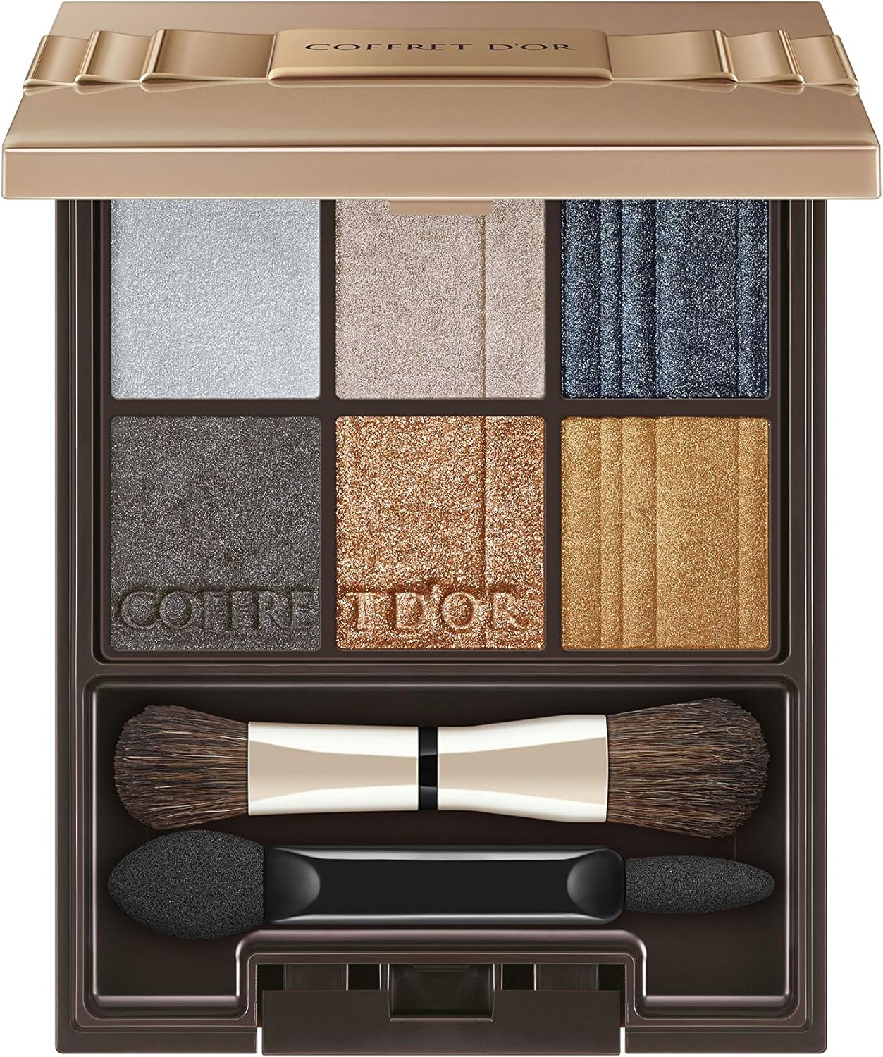 コフレドール ミステリアスフォーアイズ 01 ゴールデンモダン アイシャドウ