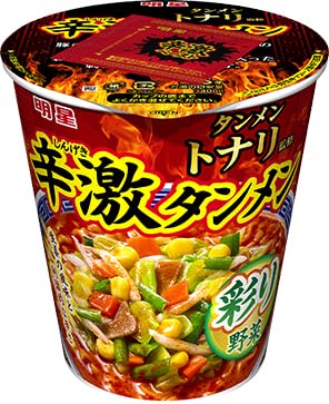 【販路限定品】明星食品 タンメン トナリ監修 辛激タンメン 114g×12個