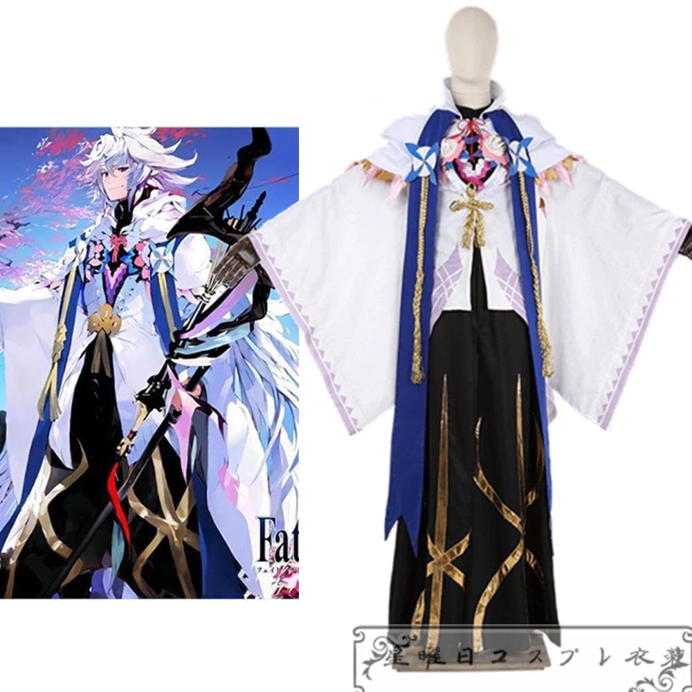 マーリン ハロウィン 仮装期間限定30％ コスプレ衣装 変装 コスチューム FGOパーティーイベント用品コスプレ変装仮装