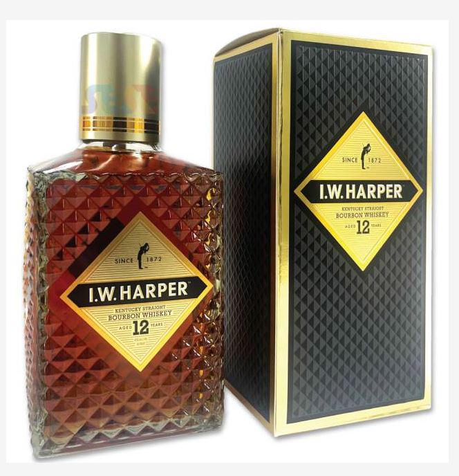 [新型 正規品] I.W.ハーパー 12年 750ml 43% アメリカ ウイスキー 　I.W. HARPER アメリカンウイスキー