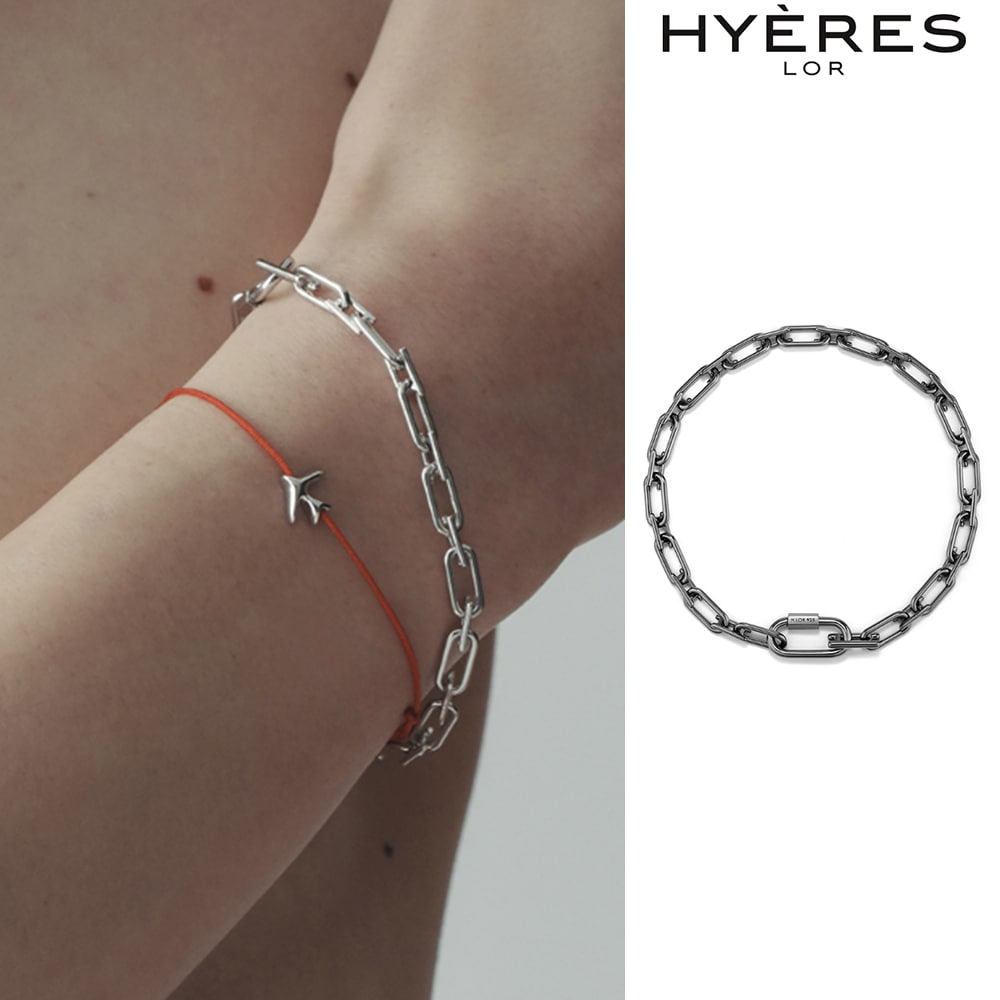 [HYERES LOR] Noailles link chain bracelet S