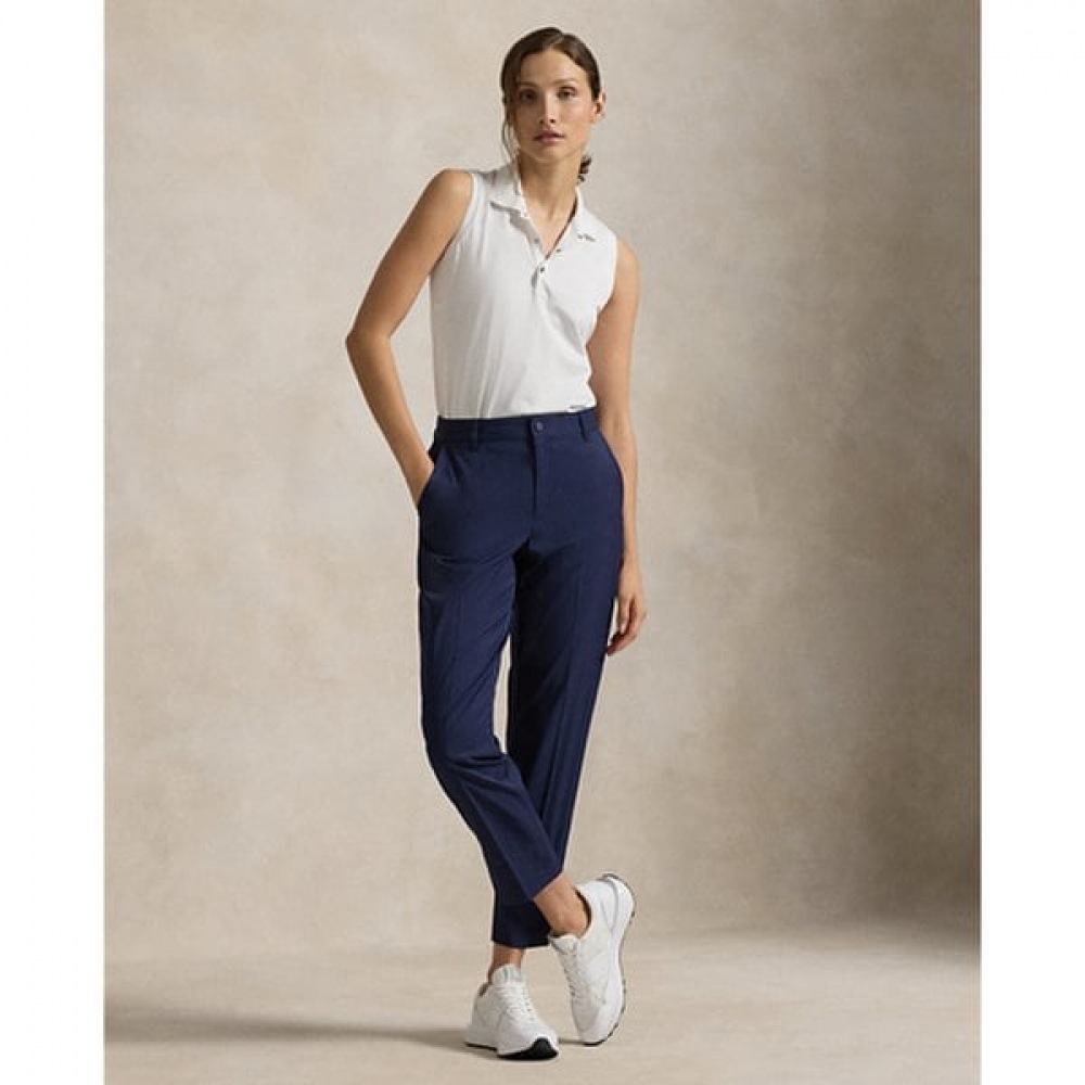 ポロゴルフレディースストレッチツイルファイブポケットクロップパンツ (WMXGPNTNDL20043410)