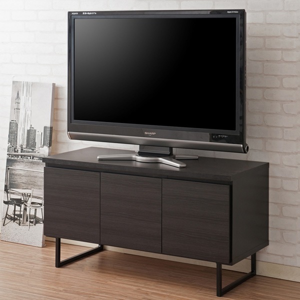 TVボード スクエアキャビネット ローボード スタイリッシュ 幅106cm テレビボード TV台 AVボード TVラック テレビラック テレビ台 ラック スクエア リビングボード 完成品 国産