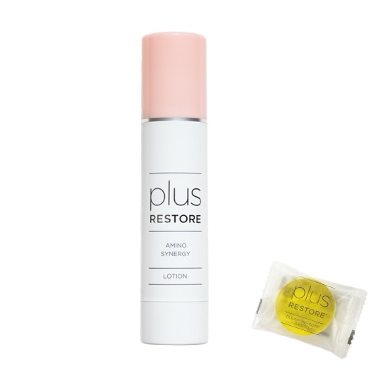 熟成ミニソープ付き アミノシナジー 100ｍｌ　ローション 化粧水 アミノ酸 ビタミンC イオン導入