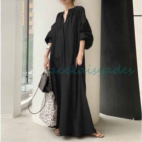 シャツワンピース きれいめ ワンピース 40代 春 秋 冬 大きいサイズ マキシワンピース ゆったり 長袖 ロング 夏 黒 マキシワンピ 黒ワンピース レディース