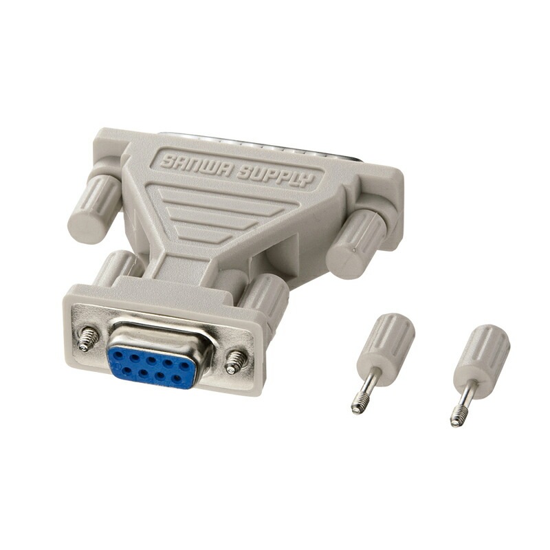 （まとめ買い）RS-232C変換アダプタ AD09-9F25MK [x3]