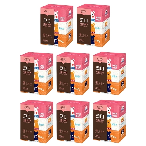 コーディラブリーベア230枚×3口8パック柔らかい美容ティッシュ無蛍光トイレットペーパーガムティッシュクァクティッシュ