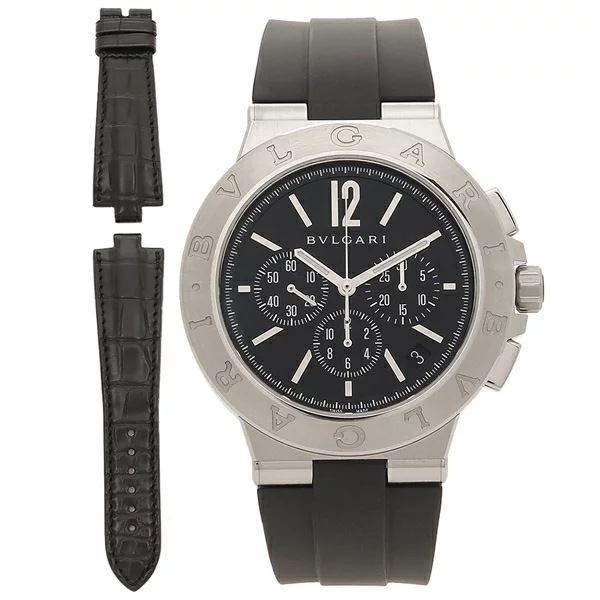 時計 ディアゴノ 自動巻き ブラック メンズ DG41BSVDCH SET BLK