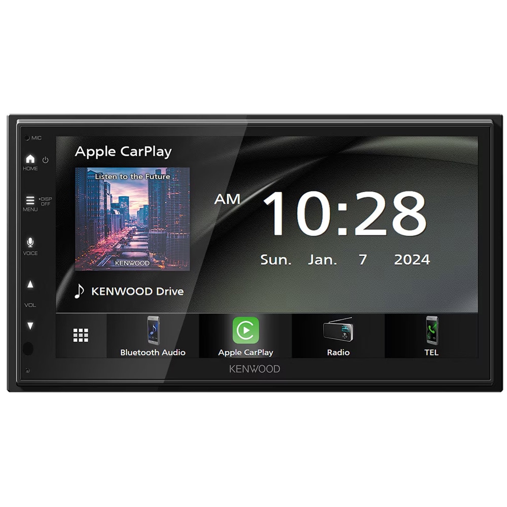ケンウッド ワイヤレス対応ディスプレイオーディオ(Apple CarPlay / Android Auto対応 / ワイヤレスミラーリング対応) DMX5523S