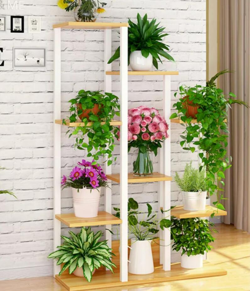5層プラントスタンド屋内スチール製フラワーホルダーディスプレイラックフラワーホルダーバルコニーベッドルーム　室内フラワーホルダー