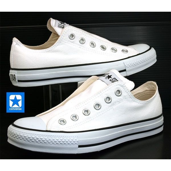 スリッポン キャンバス ALL STAR SLIP 3 OX オールスター スリップスリー オックス 1C239 白 レディース/メンズ