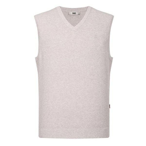 [26SS] ビスコース混紡ソリッドベスト