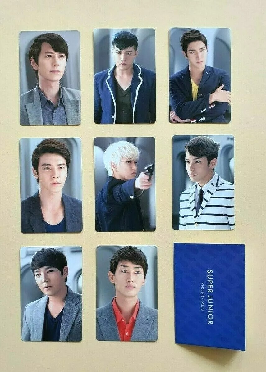 Super Junior 2013 Incheon Airport Promotion OFFICIAL Photocard + envelope / Rare - b