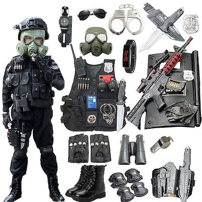 Qoo10] 子供用特殊部隊おもちゃセット 男の子 ア : ホビー・コスプレ