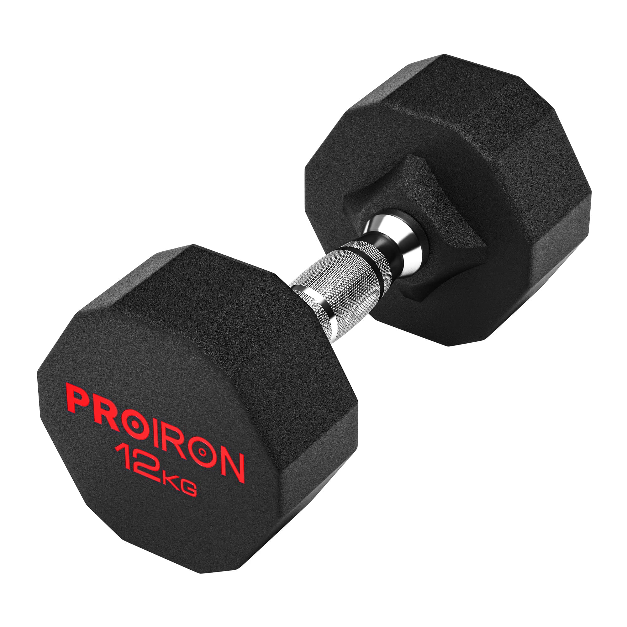 PROIRON 鋼 ダンベル だんべる 12kg 1個 鉄アレイ ﾀﾞﾝﾍﾞﾙ 哑铃 dumbelll set 家庭用および商業用に適しています