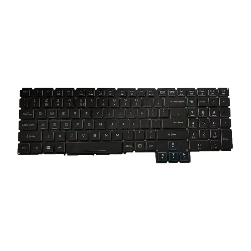 RGBバックライト キーボード互換 ACER NSK-RPDBQ 1D EG05P_P11B3L AEZGMR00010 NKI15170LN NK.I15170.LN 英语 カラフルなバックライト