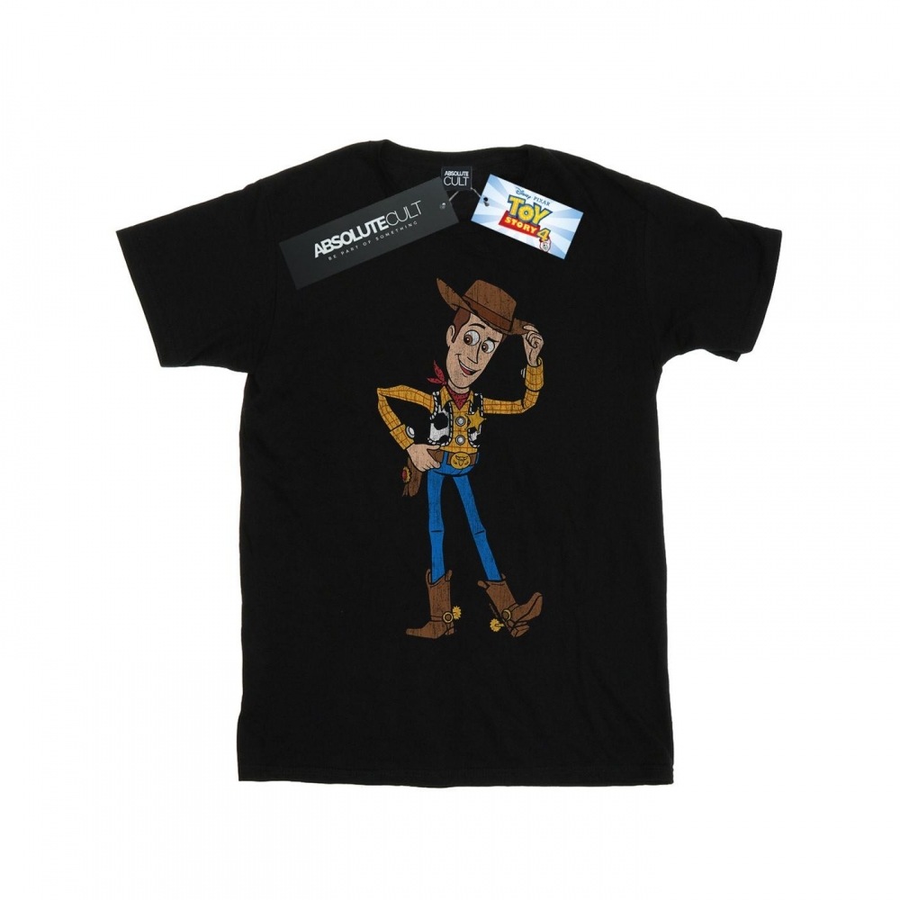 (英国より直送) Disney メンズトイストーリー 4 シェリフウッディポーズ Tシャツ