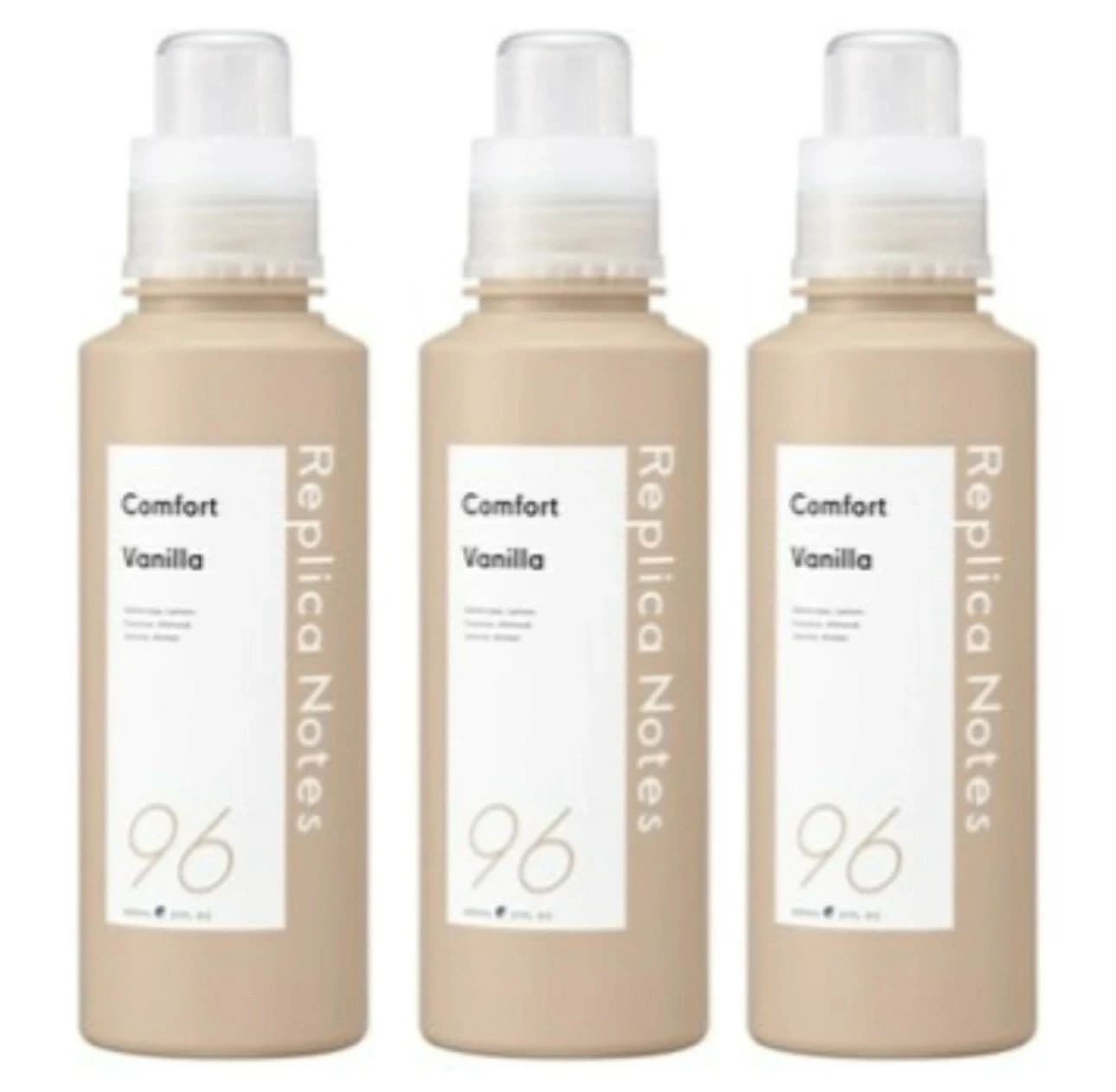 【まとめ買い】 数量限定 レプリカノーツ コンフォートバニラ 柔軟剤600ml×3個 高機能ファブリックケア 東京南倉庫