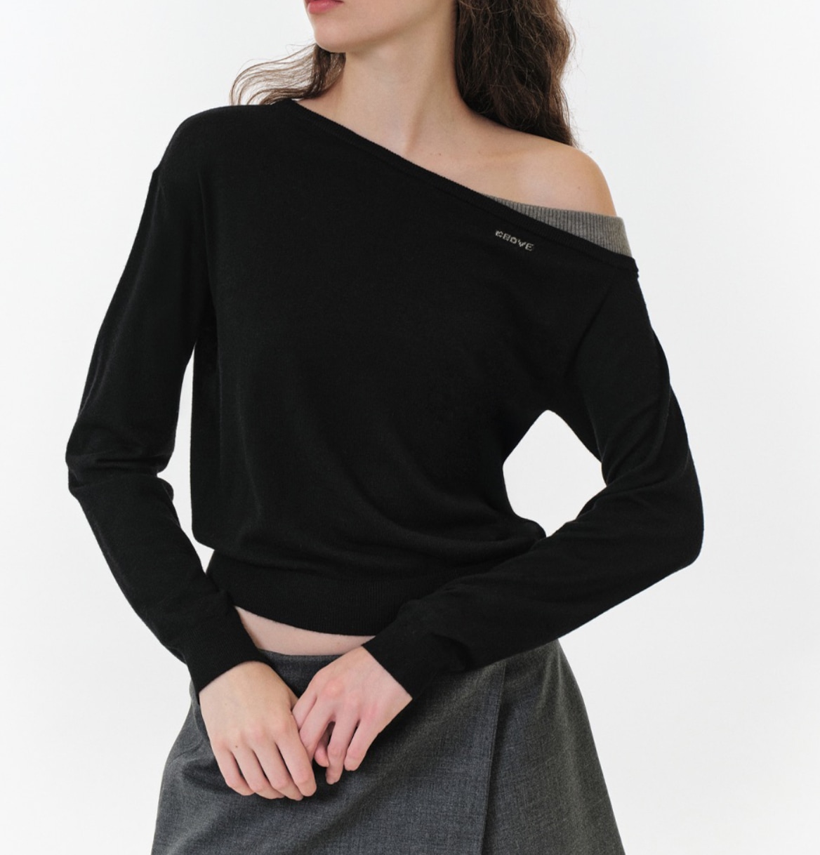 EDEN COMBI KNIT (GREY)