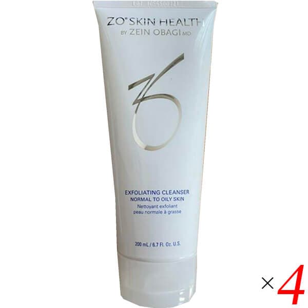 ゼオスキン エクスフォリエーティングクレンザー 200ml 4本セット