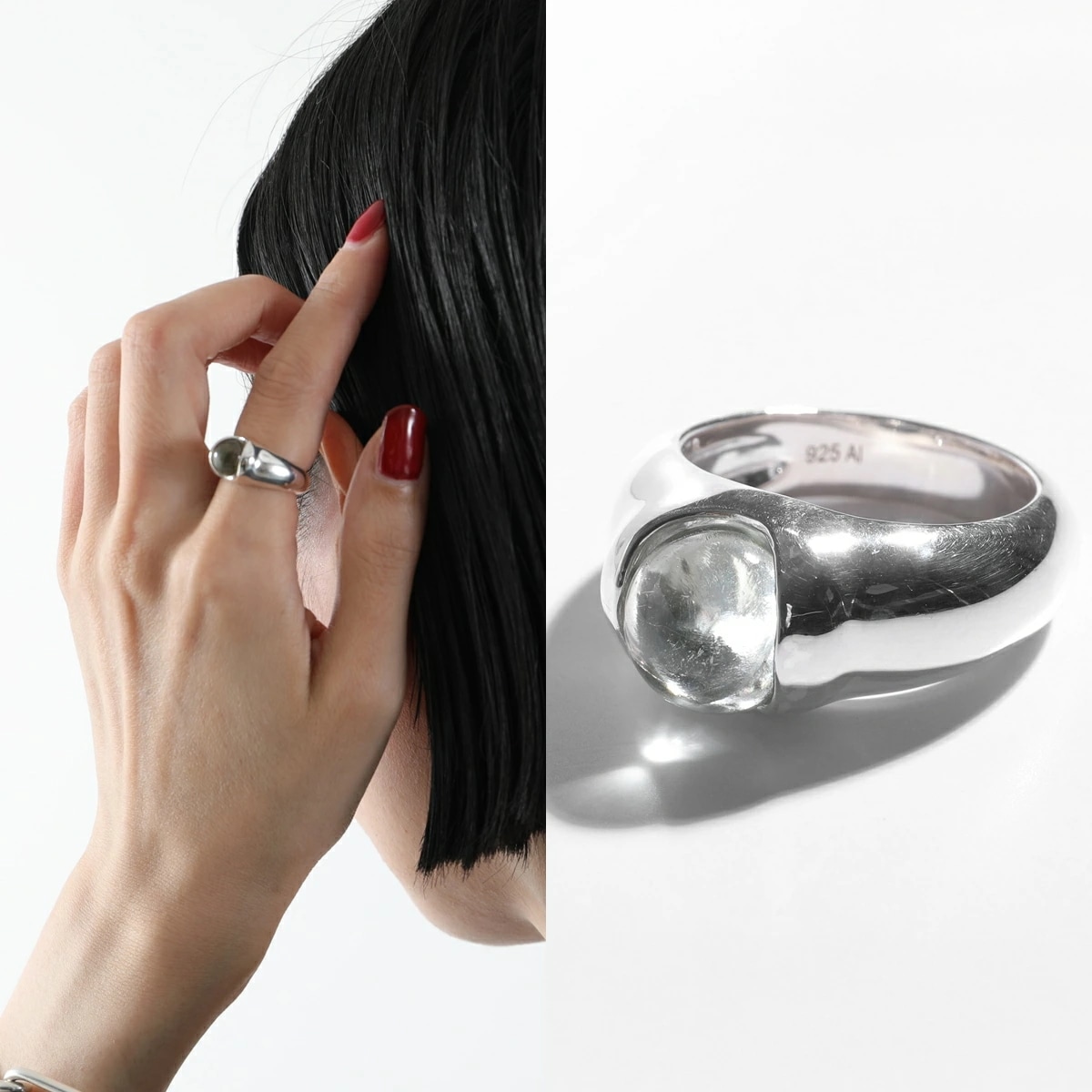 ANNIKA INEZ アニカイネズ リング Rolling Stone Ring R168 レディース 指輪 ストーン 天然石 アクセサリー silver925 シルバー