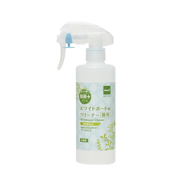 （まとめ買い）マグエックス ホワイトボード用クリーナー 徳用 除菌プラス 本体 300ml MWCK-300 [x3]